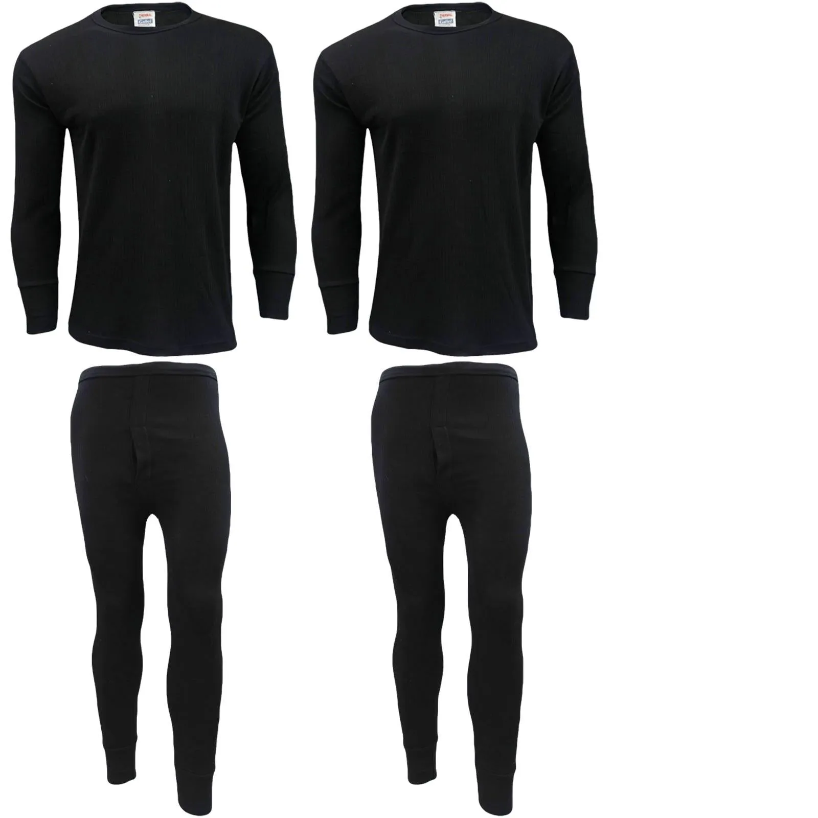 2 Pack Mens Full Sleeves Thermal Set