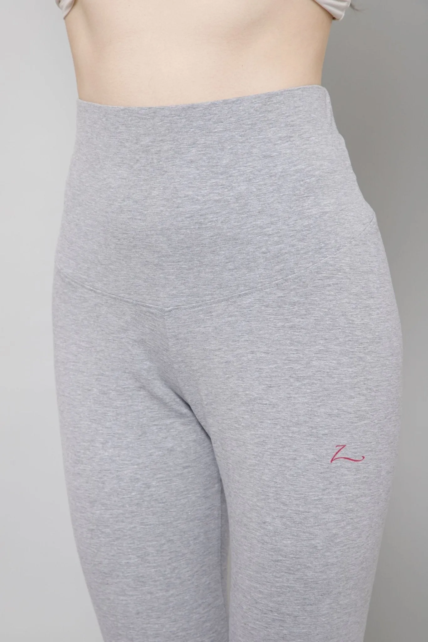 247 Zactive™ Grey High Waisted Maternity Leggings