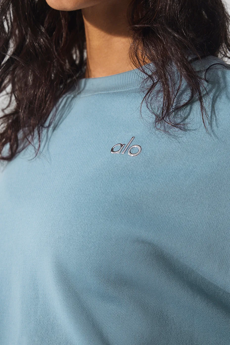 Accolade Crew Neck Pullover - Celestial Blue