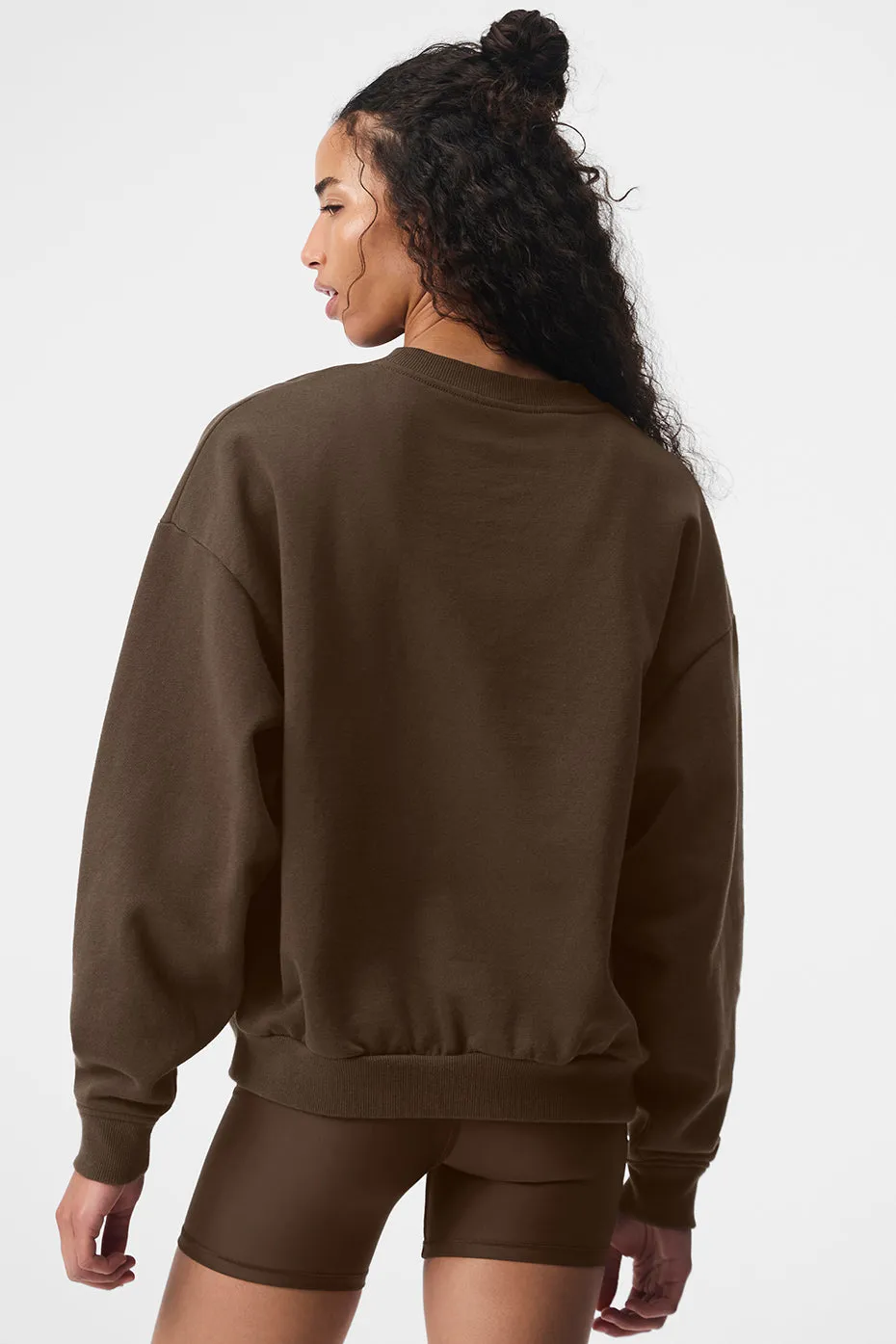 Accolade Crew Neck Pullover - Espresso