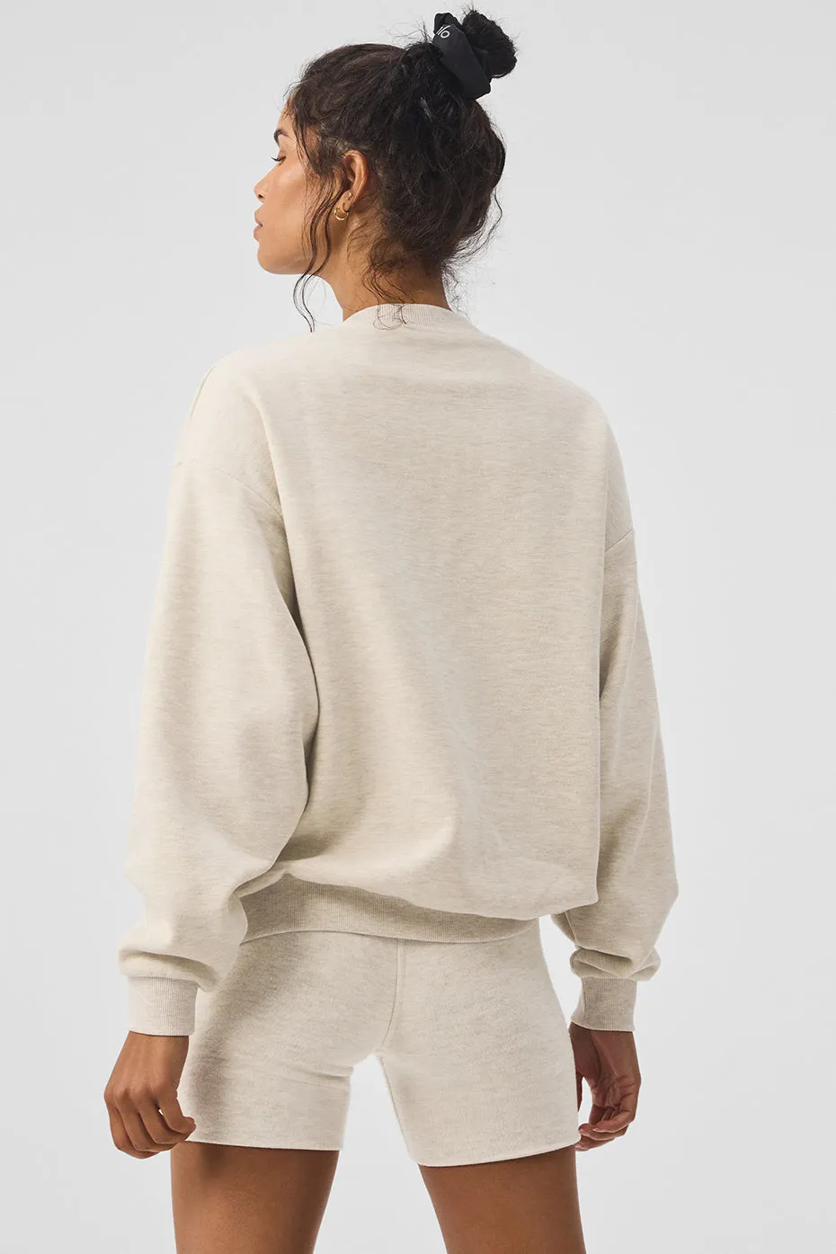 Accolade Crew Neck Pullover - Oatmeal Heather