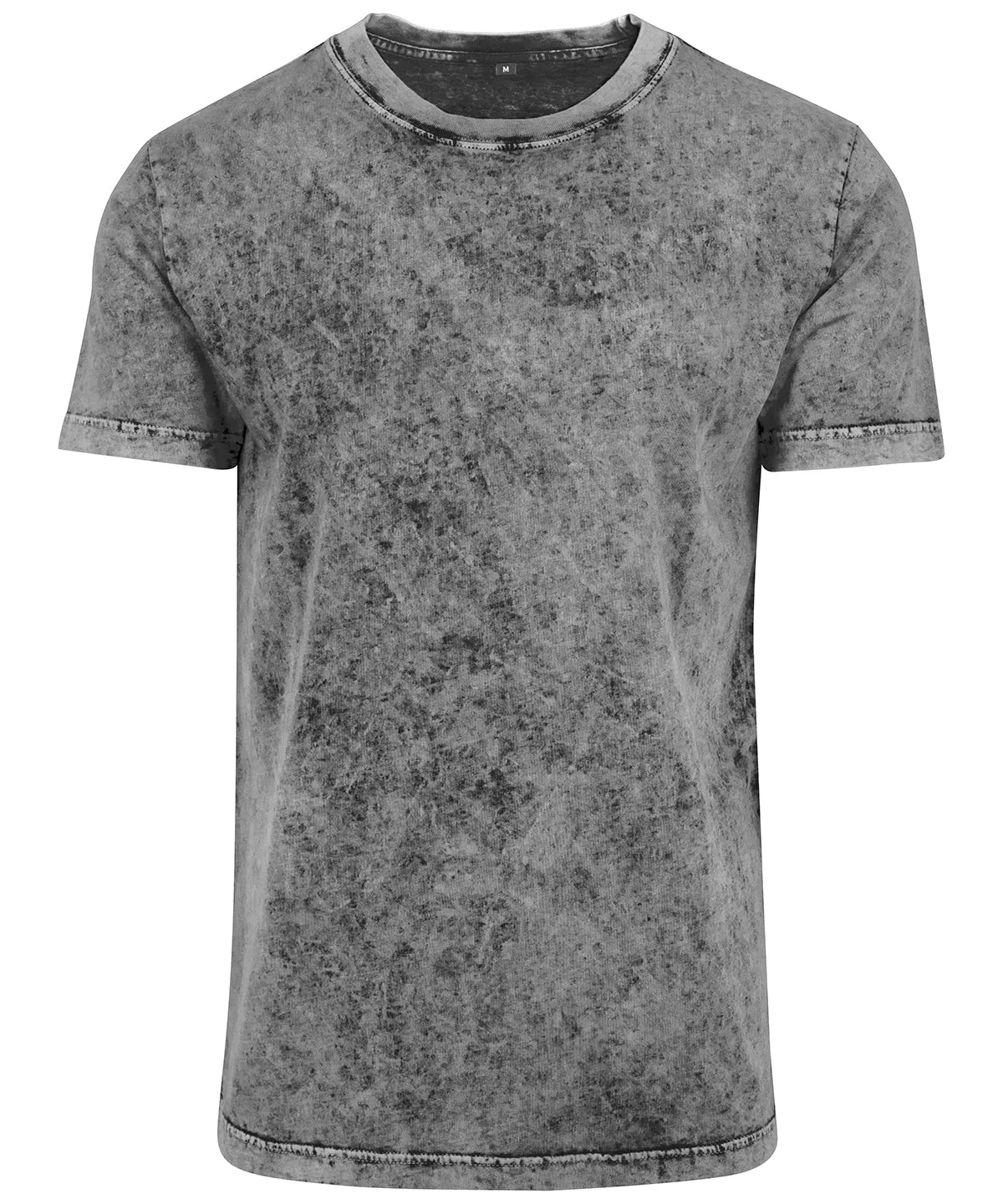 Acid washed tee | Grey/Black