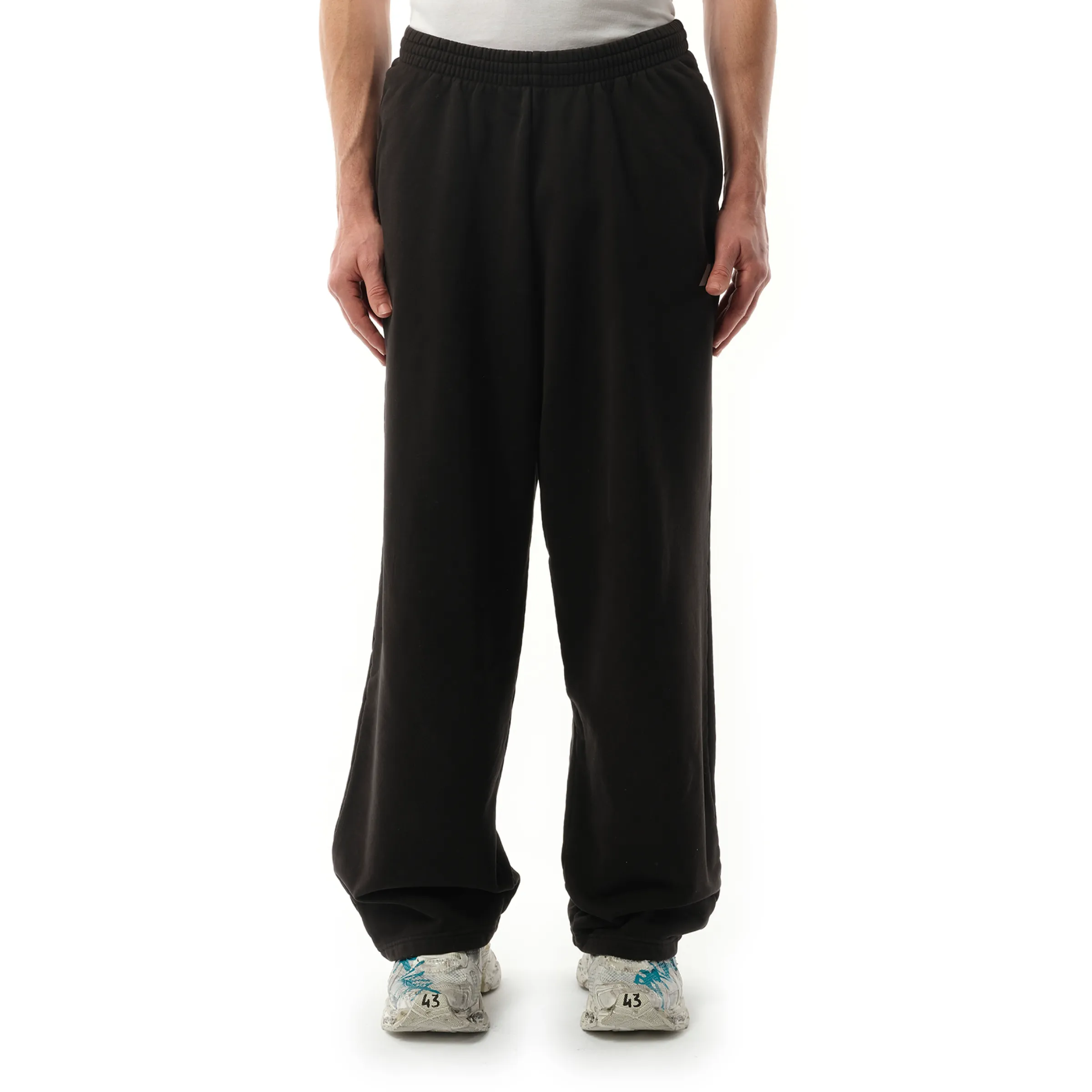 Activewear Baggy Sweatpants in Black