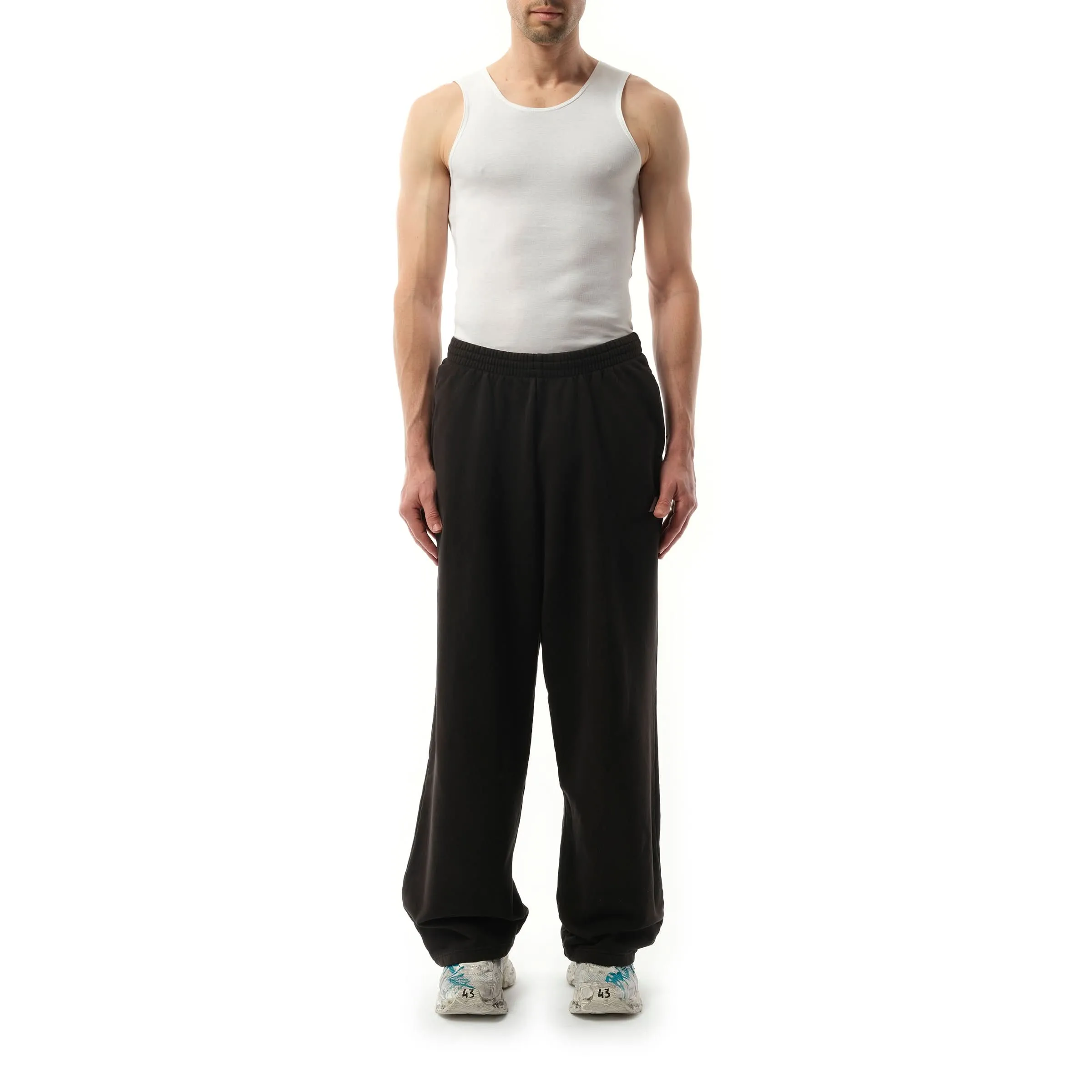 Activewear Baggy Sweatpants in Black