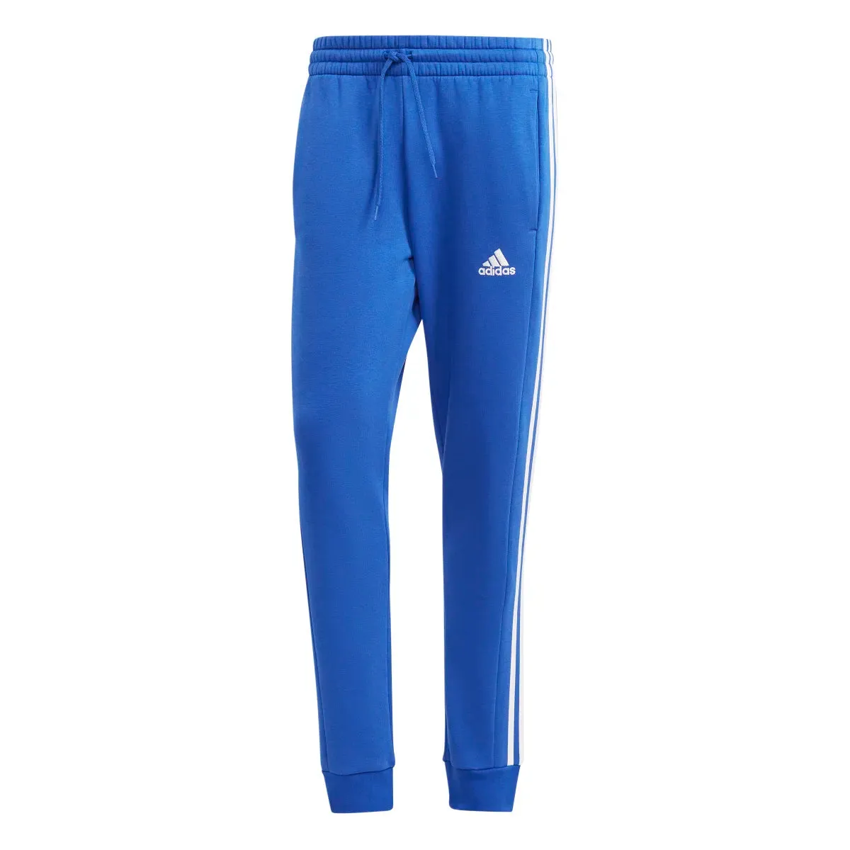 adidas Men's Essentials Tapered 3-Stripes Fleece Pants (Tall)