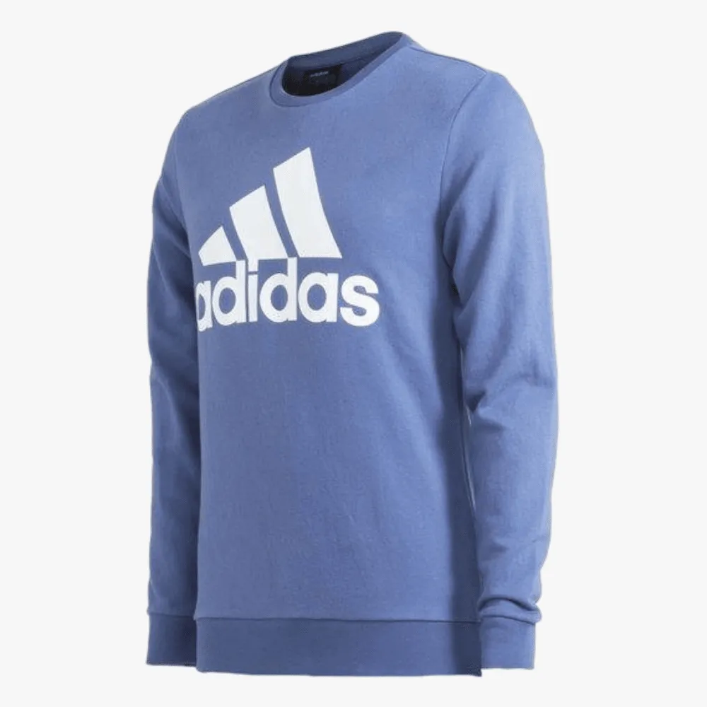 adidas Mens M Bl Ft Sweater Crew Blue