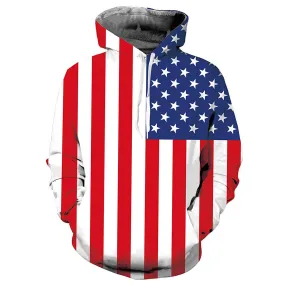 American Flag Funny Hoodie