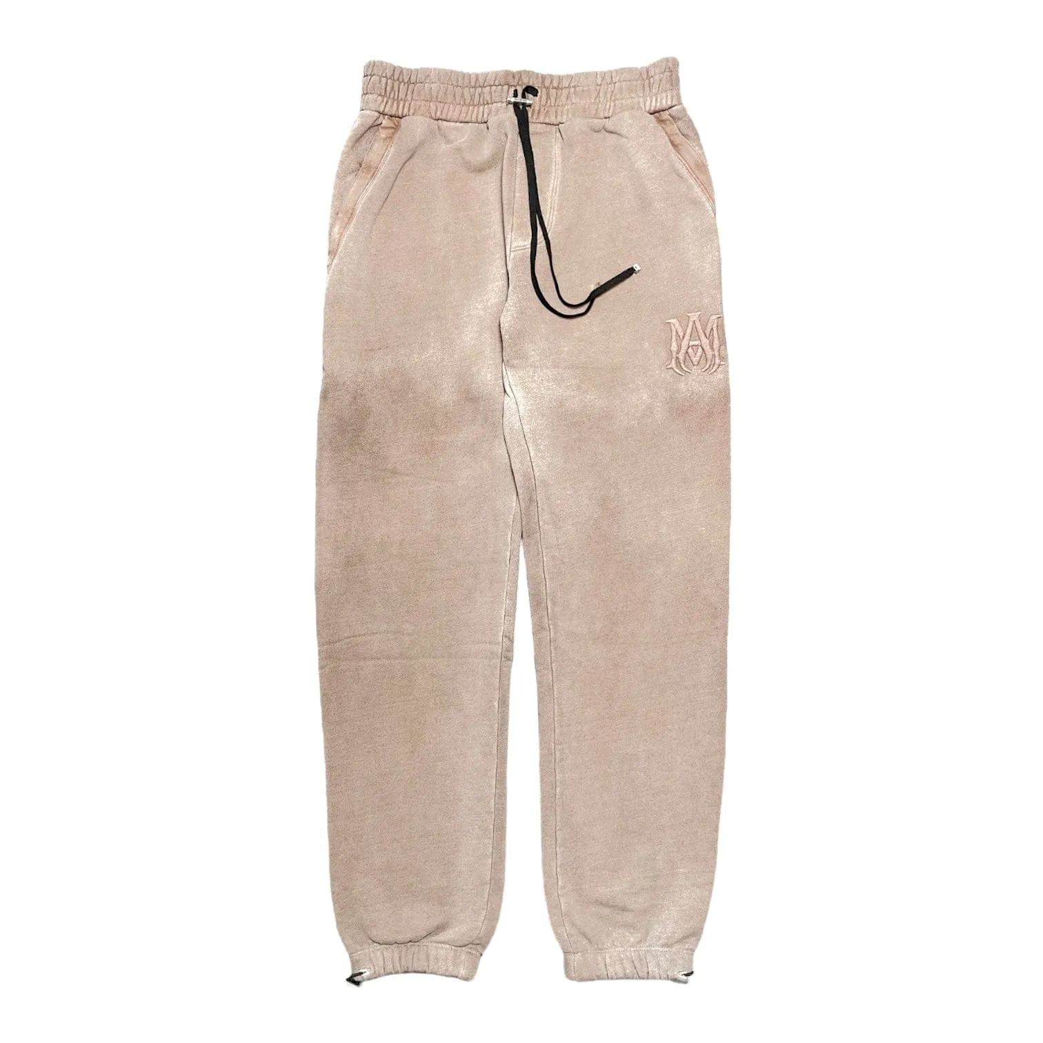 Amiri Tonal M.A. Logo Sweatpants Brown