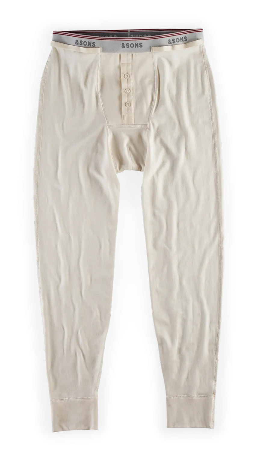 &SONS Essentials Long Johns Raw