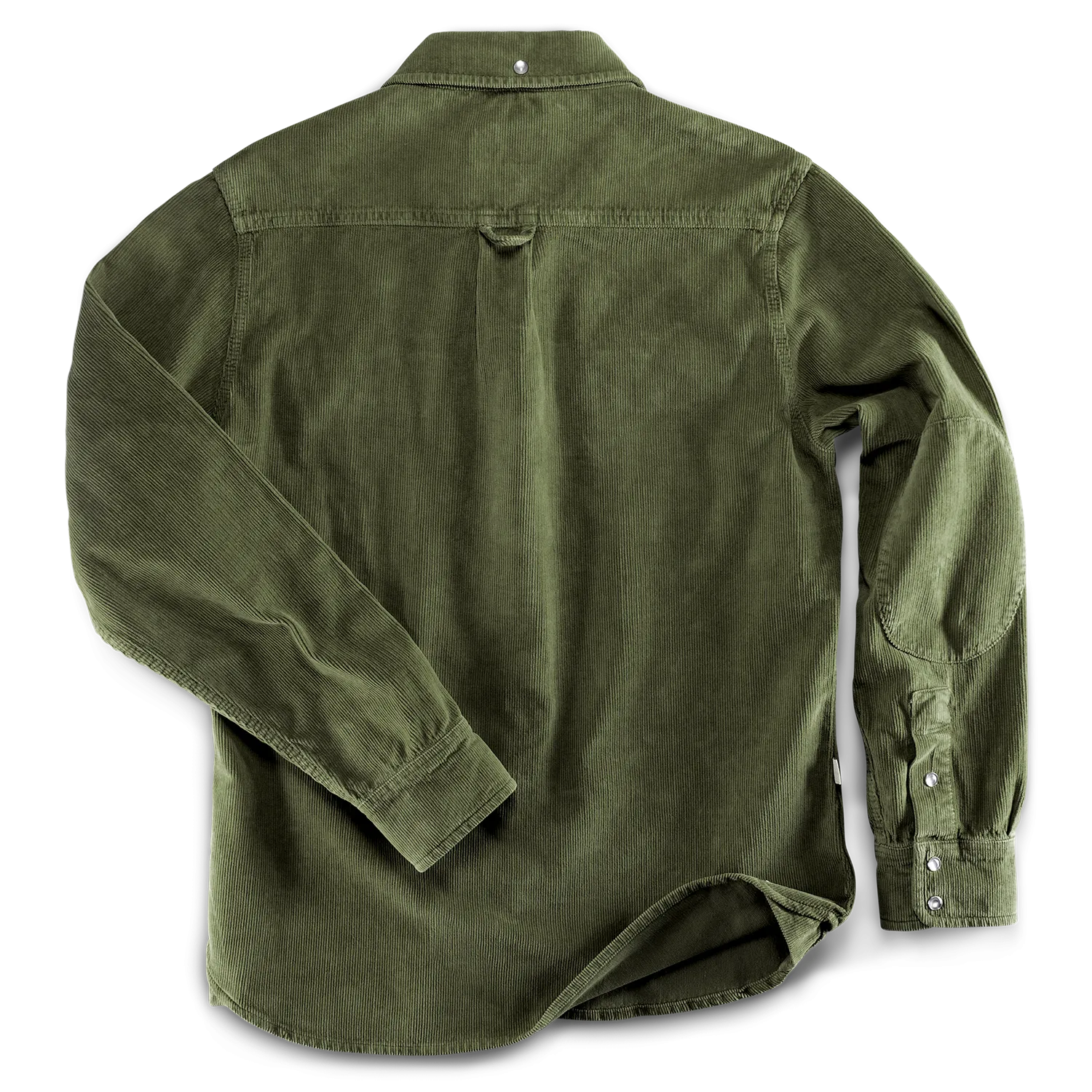 &SONS Sunday Shirt Corduroy Army Green