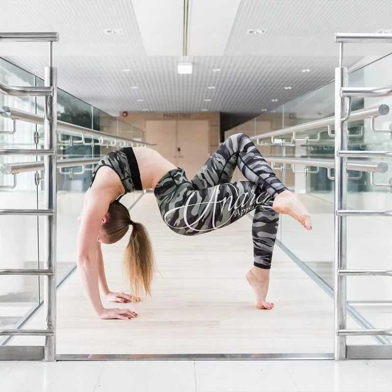 Anarchy Apparel Commando Leggings - Green