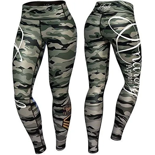 Anarchy Apparel Commando Leggings - Green