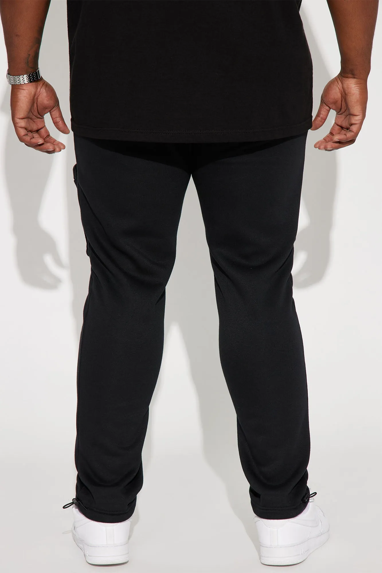 Another Day Cargo Sweatpants - Black