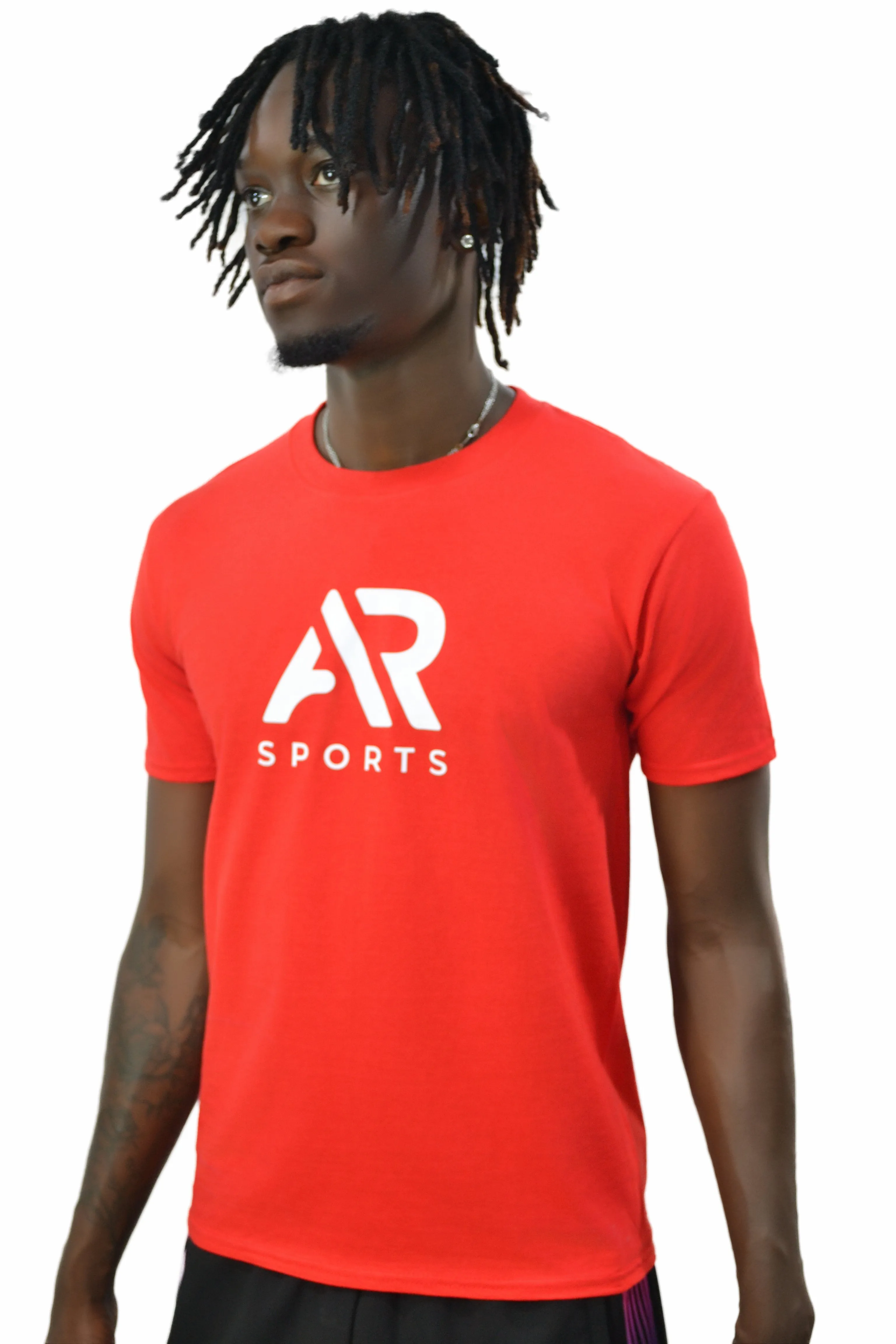 AR Sportswear Men's Front Logo Tee Shirt