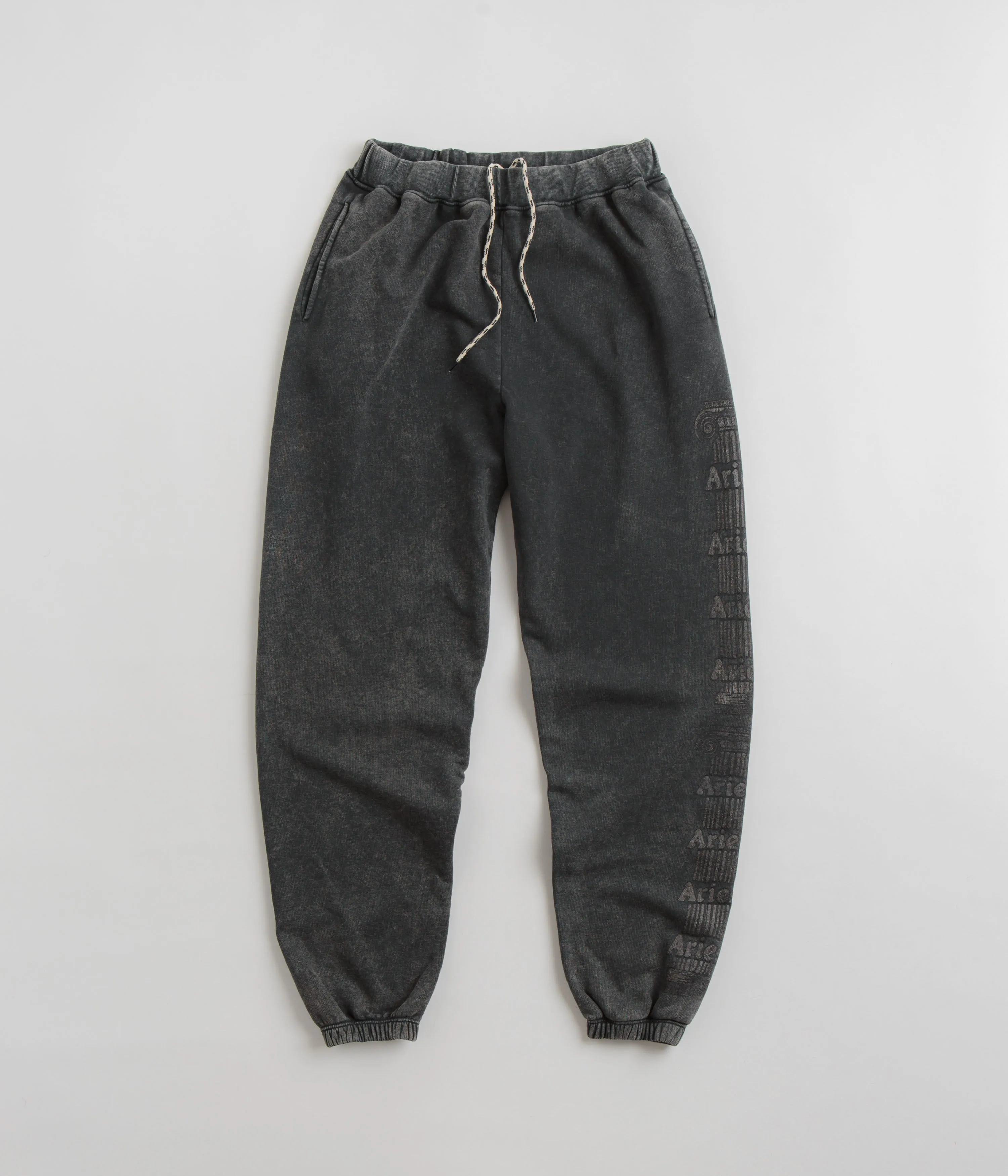 Aries Aged Ancient Column Sweatpants - Black