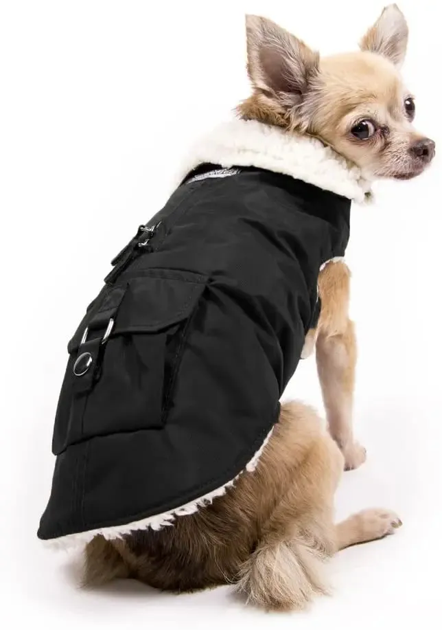 Aspen Dog Warm Winter Coat Sherpa Lined Waterproof | 6 LBS to 50 LBS