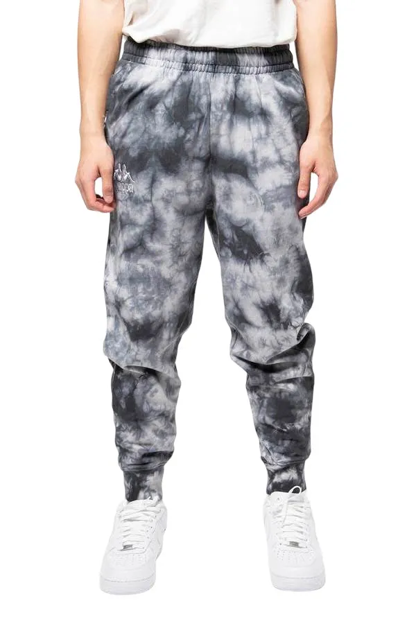 Authentic Culbio Tie Dye Sweatpants - Black/White