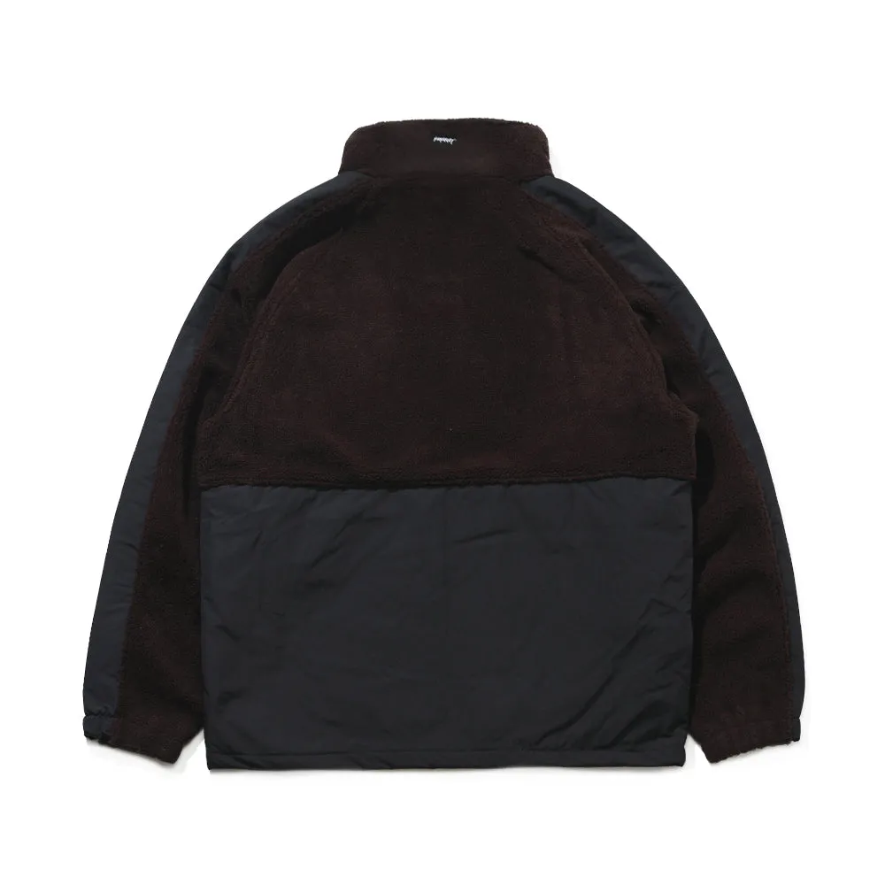 AWF HALF FLEECE JACKET BLACK