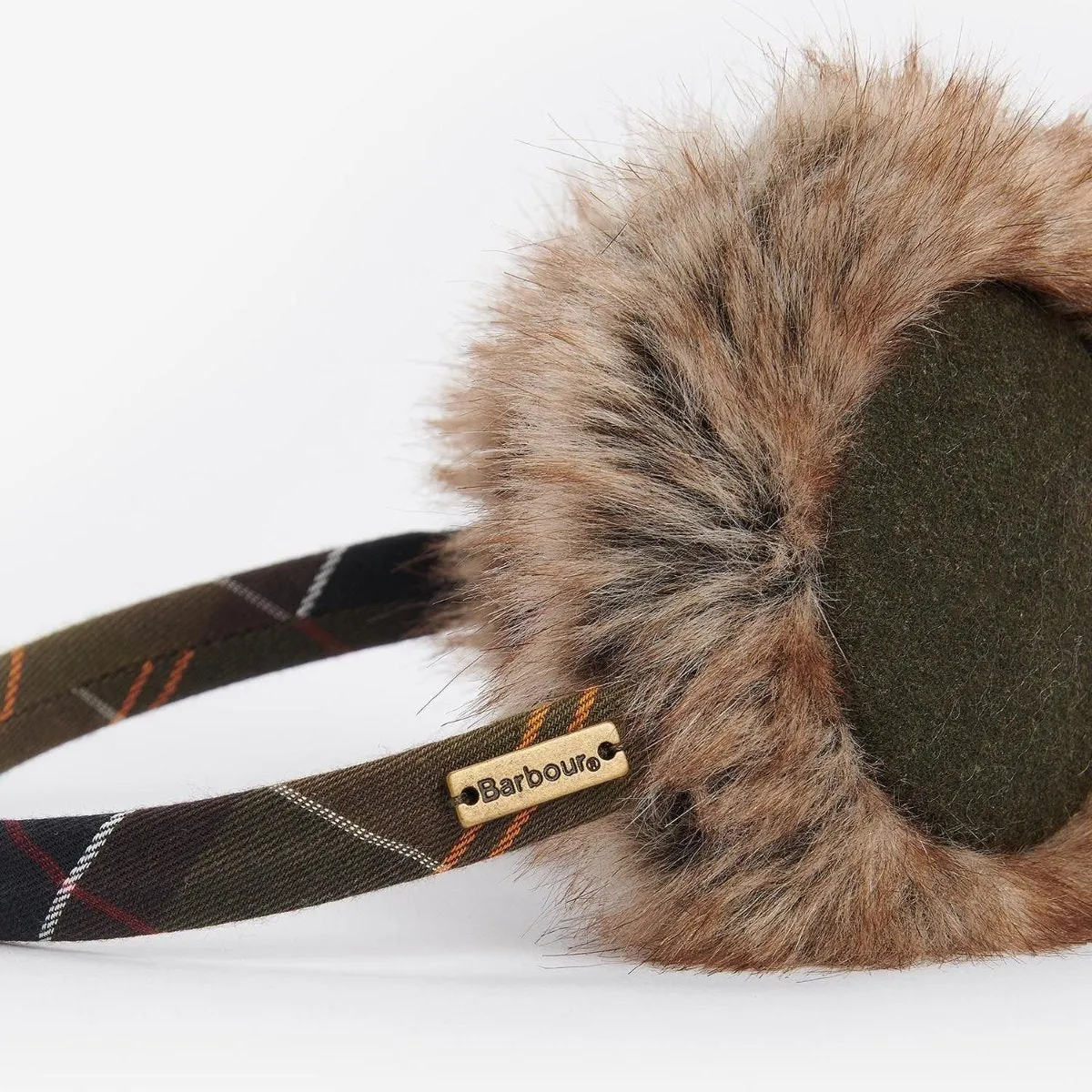 Barbour Barhill Earmuffs in Classic Tartan