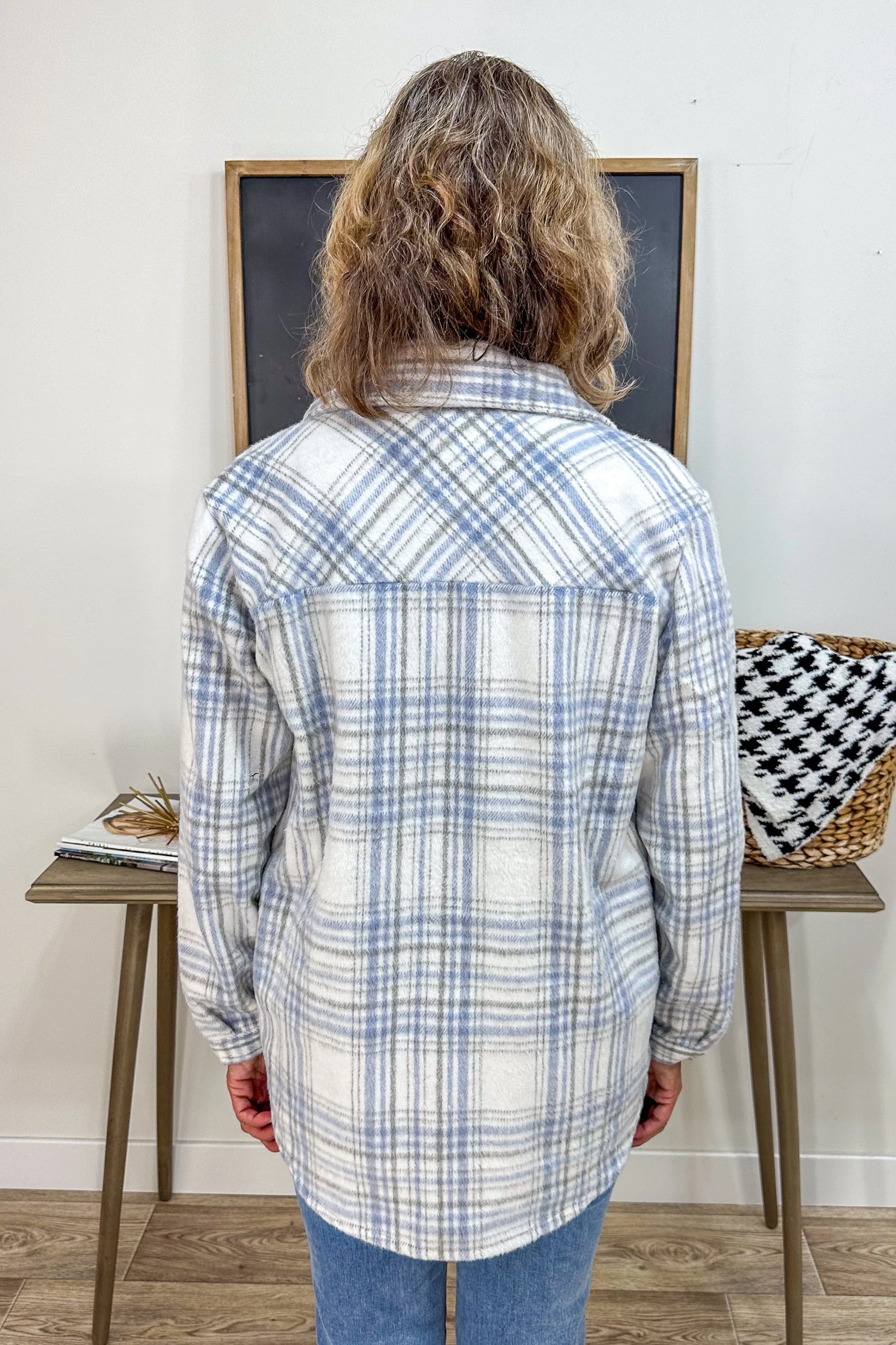 Bella Blue Plaid Shacket