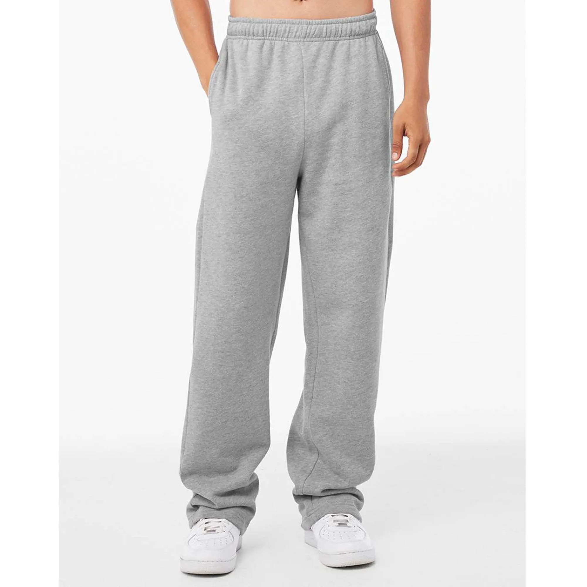 BELLA   CANVAS Men's Sponge Fleece Straight Leg Sweatpants