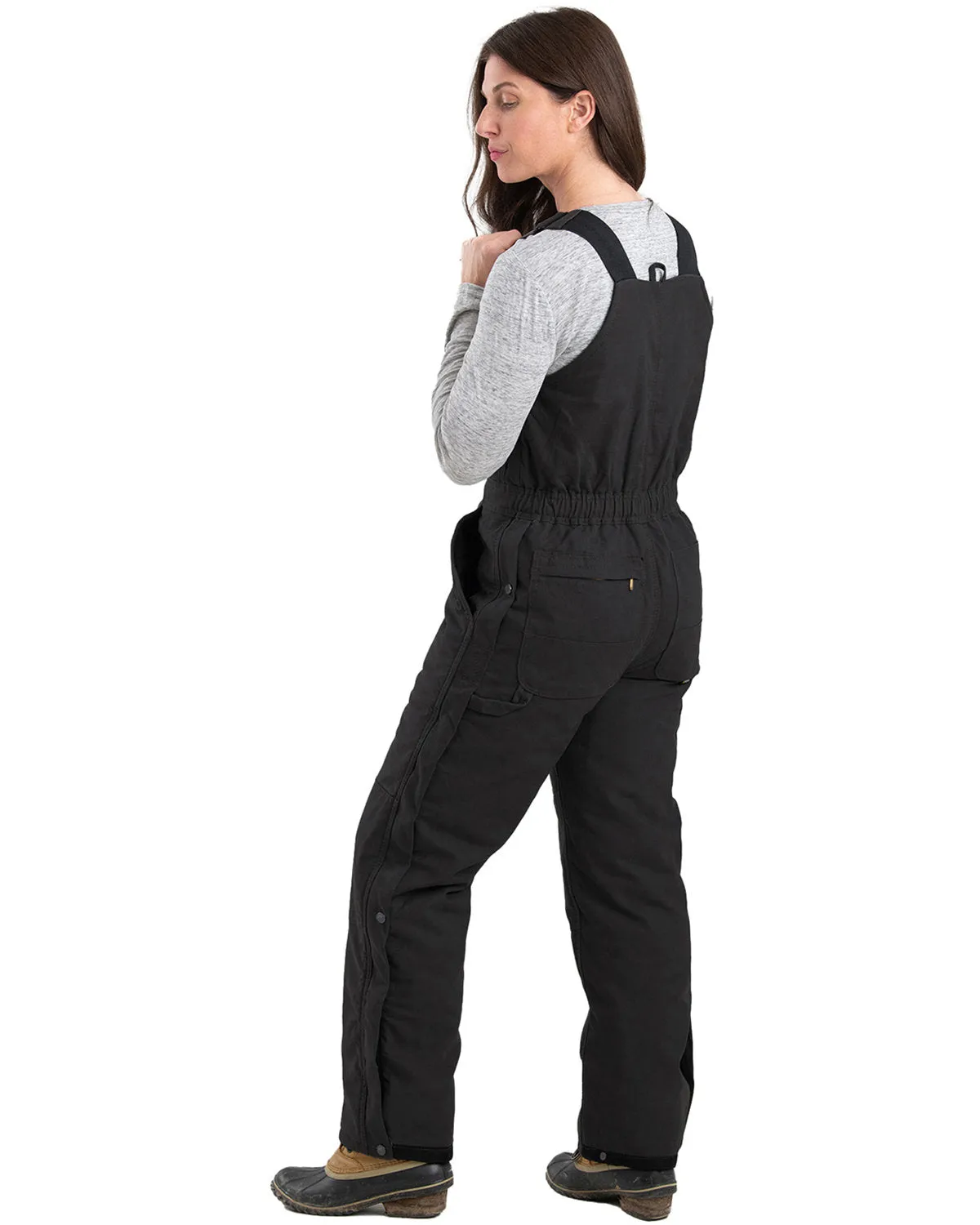 Berne Ladies' Softstone Duck Insulated Bib Overall