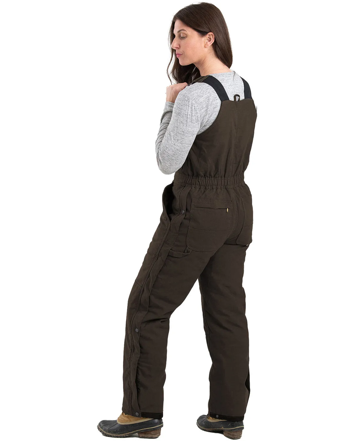 Berne Ladies' Softstone Duck Insulated Bib Overall