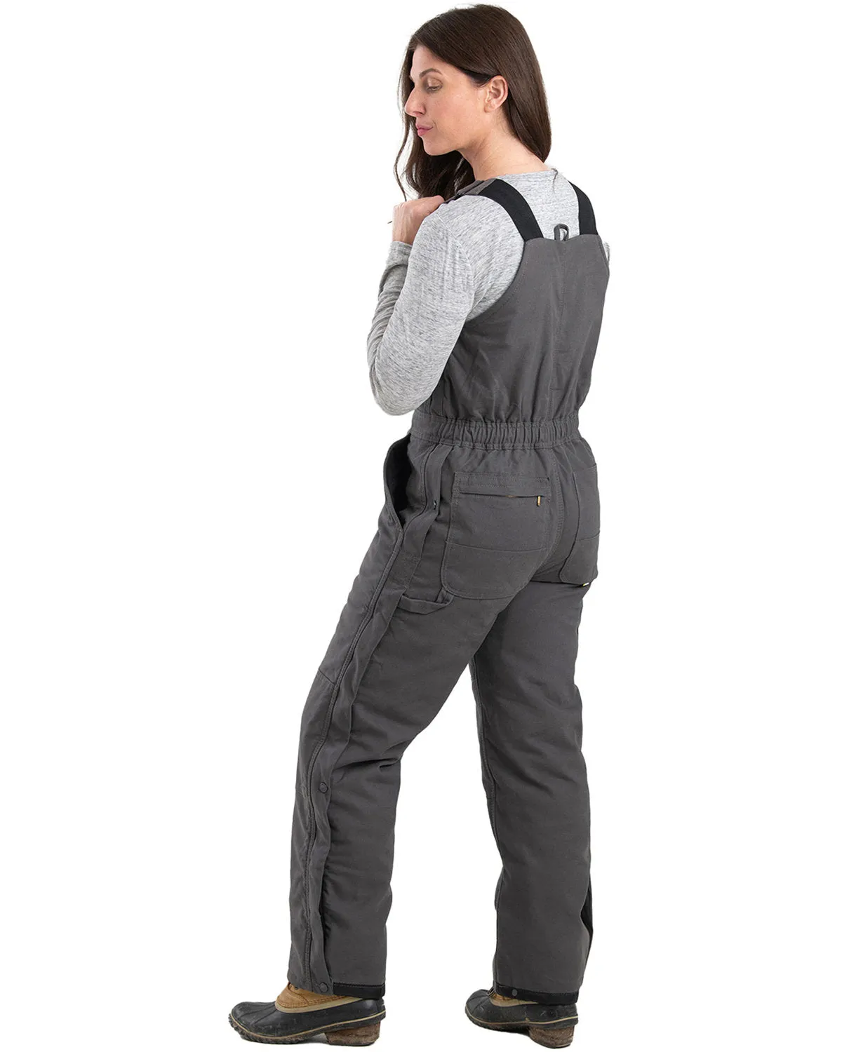 Berne Ladies' Softstone Duck Insulated Bib Overall