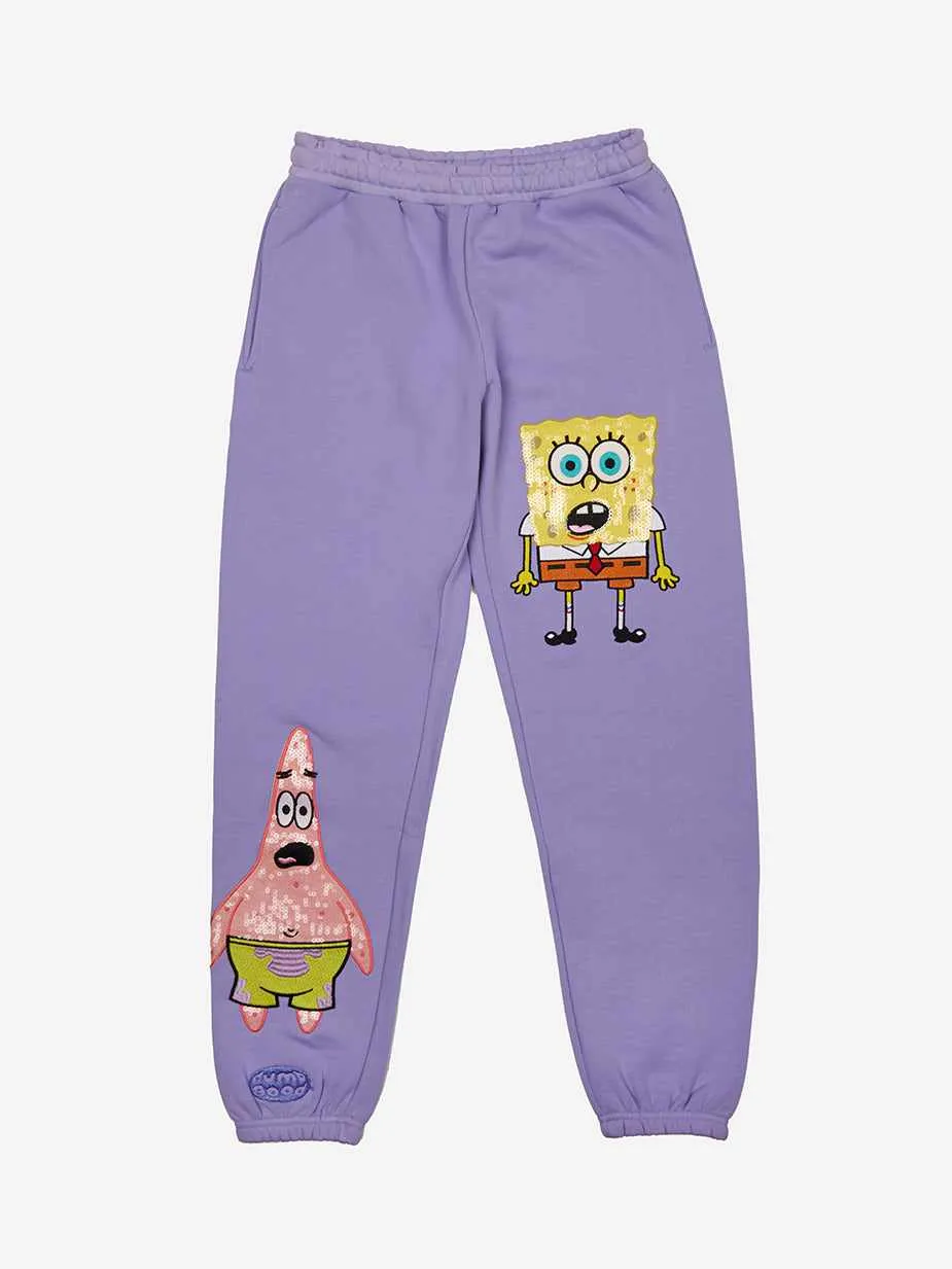 Best Friends Purple Sweatpants