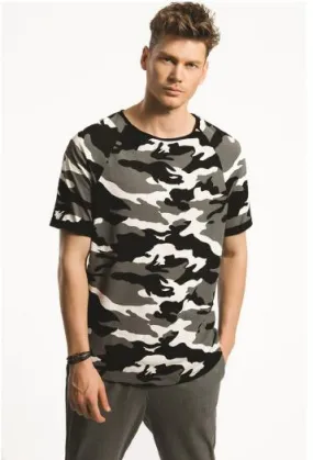 Black Camouflage T-Shirt - Dear Deer