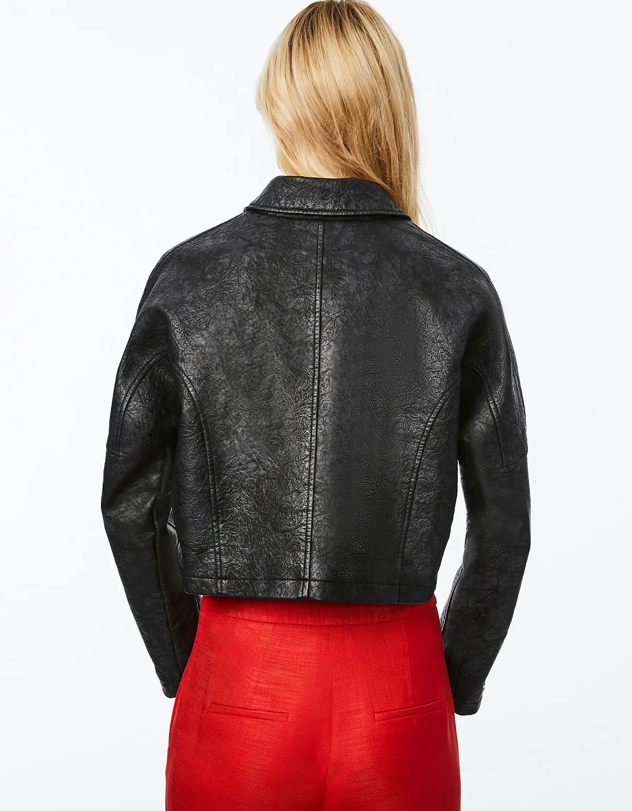 BLEECKER VEGAN LEATHER JACKET