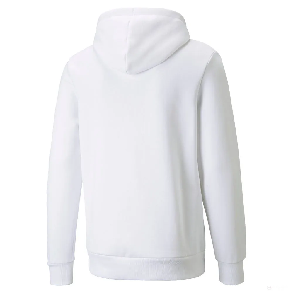 BMW Hoodie, Puma BMW ESS Fleece, White, 2021