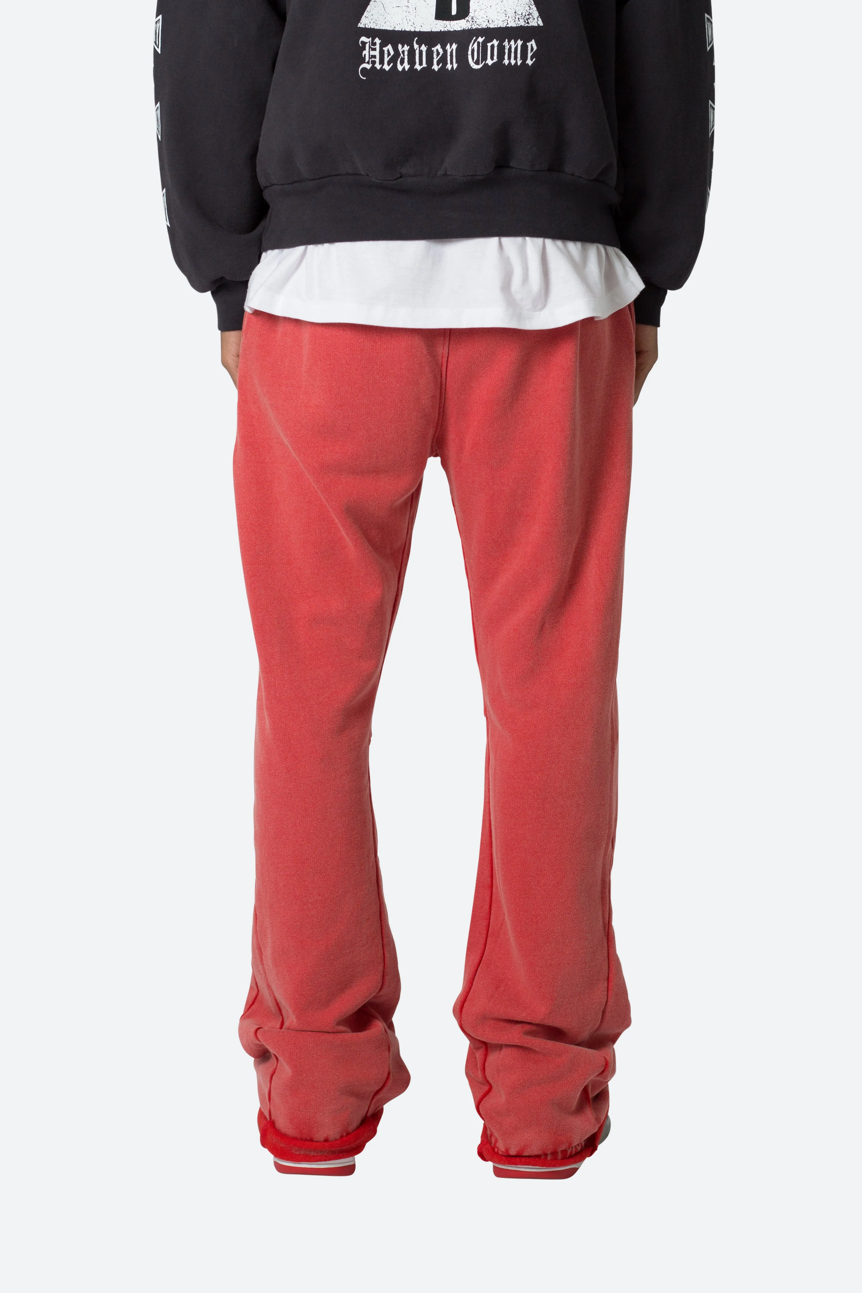 Bootcut Sweatpants - Red