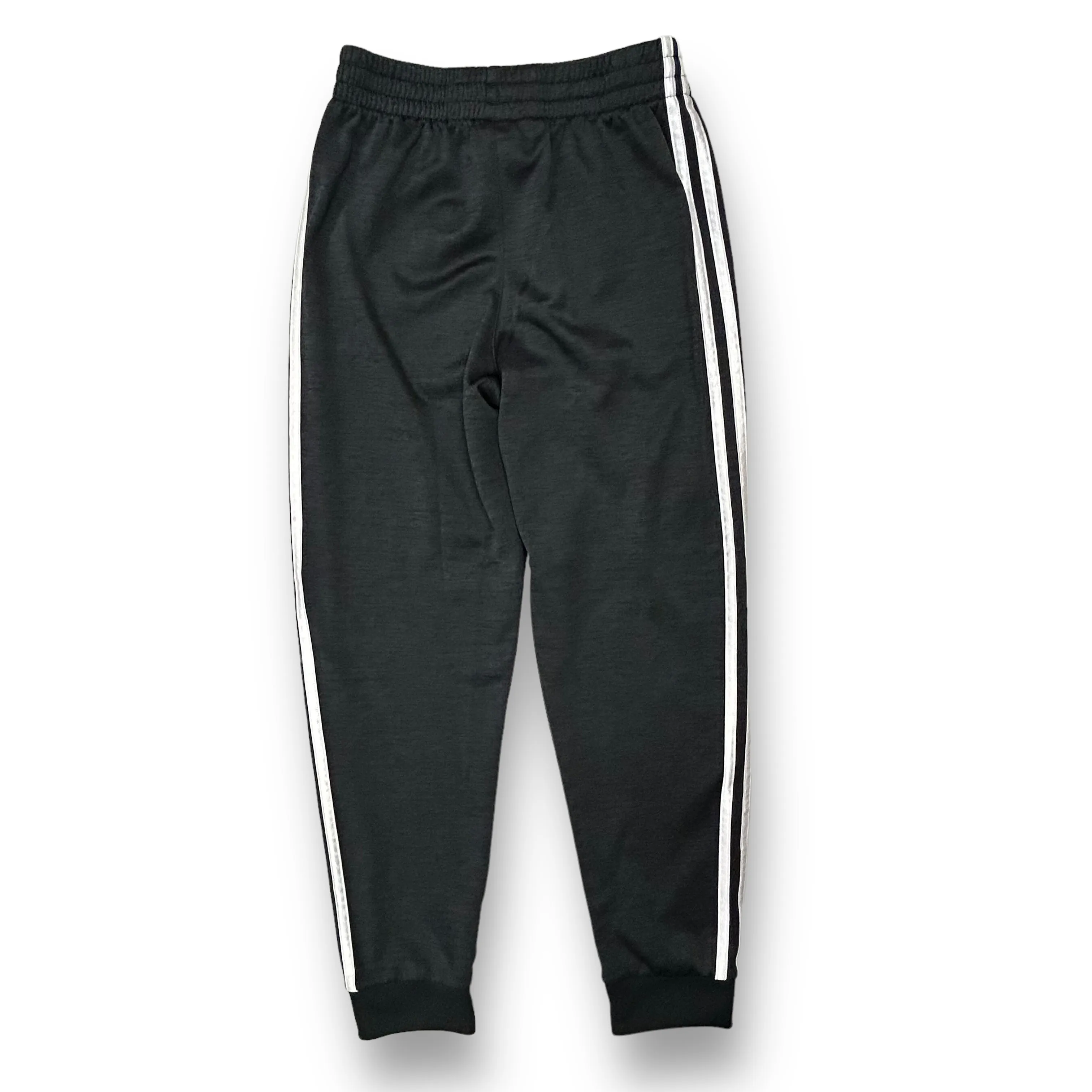 Boys Adidas Size 10/12 YMD Dark Gray Fleece Lined Joggers