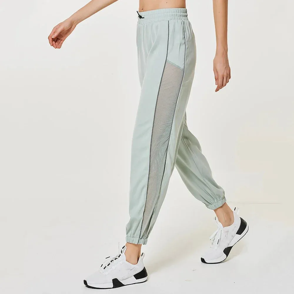 Breathable Mesh Wide Leg Baggy Sweatpants for Summer