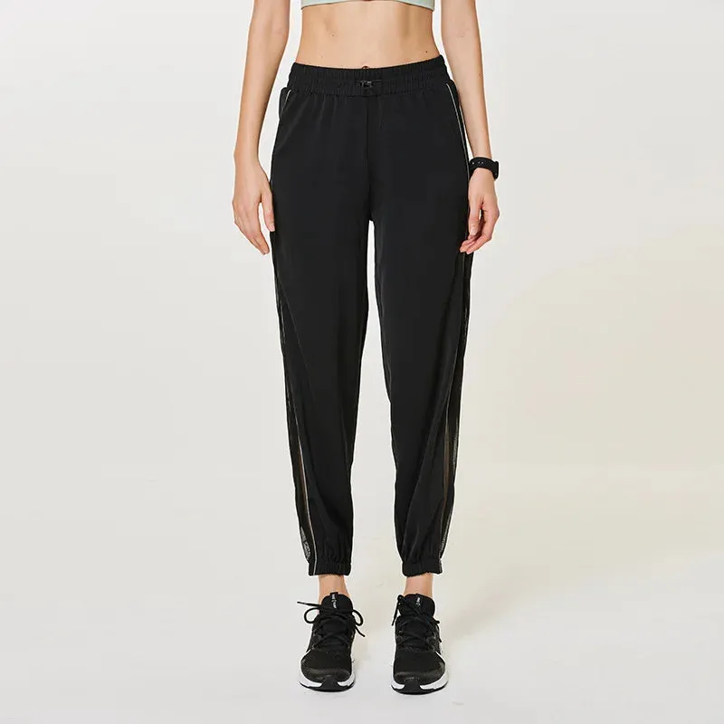 Breathable Mesh Wide Leg Baggy Sweatpants for Summer