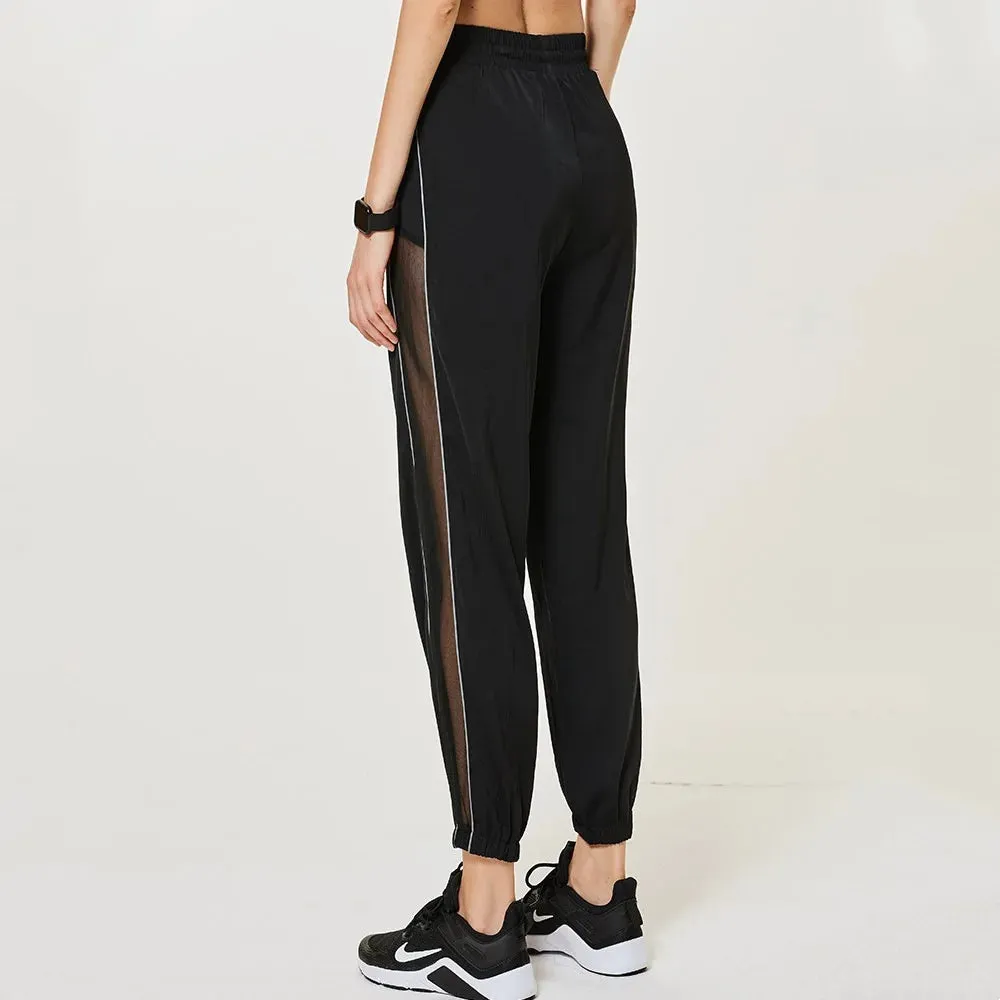 Breathable Mesh Wide Leg Baggy Sweatpants for Summer