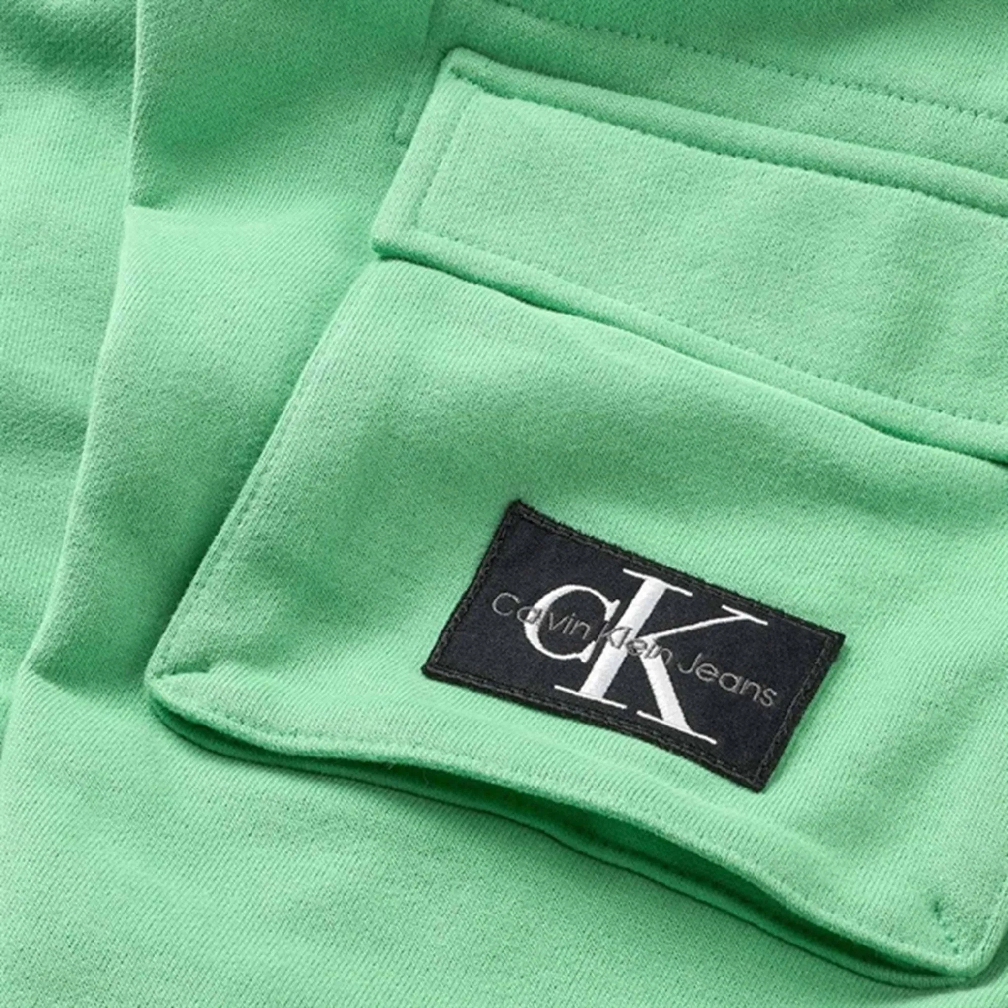 Calvin Klein Badge Cargo Sweatpants Neptunes Wave