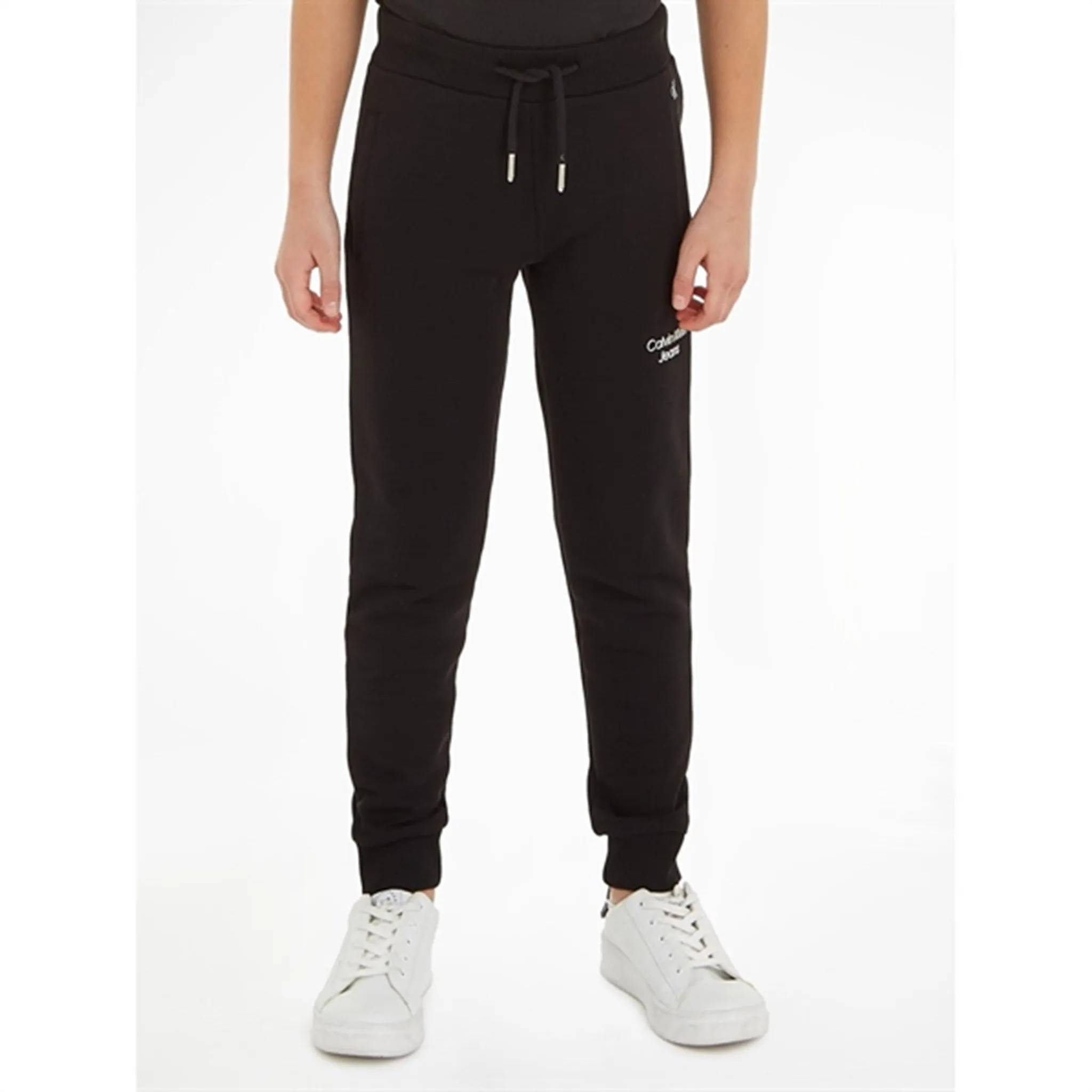 Calvin Klein Ckj Stack Logo Sweatpants Ck Black