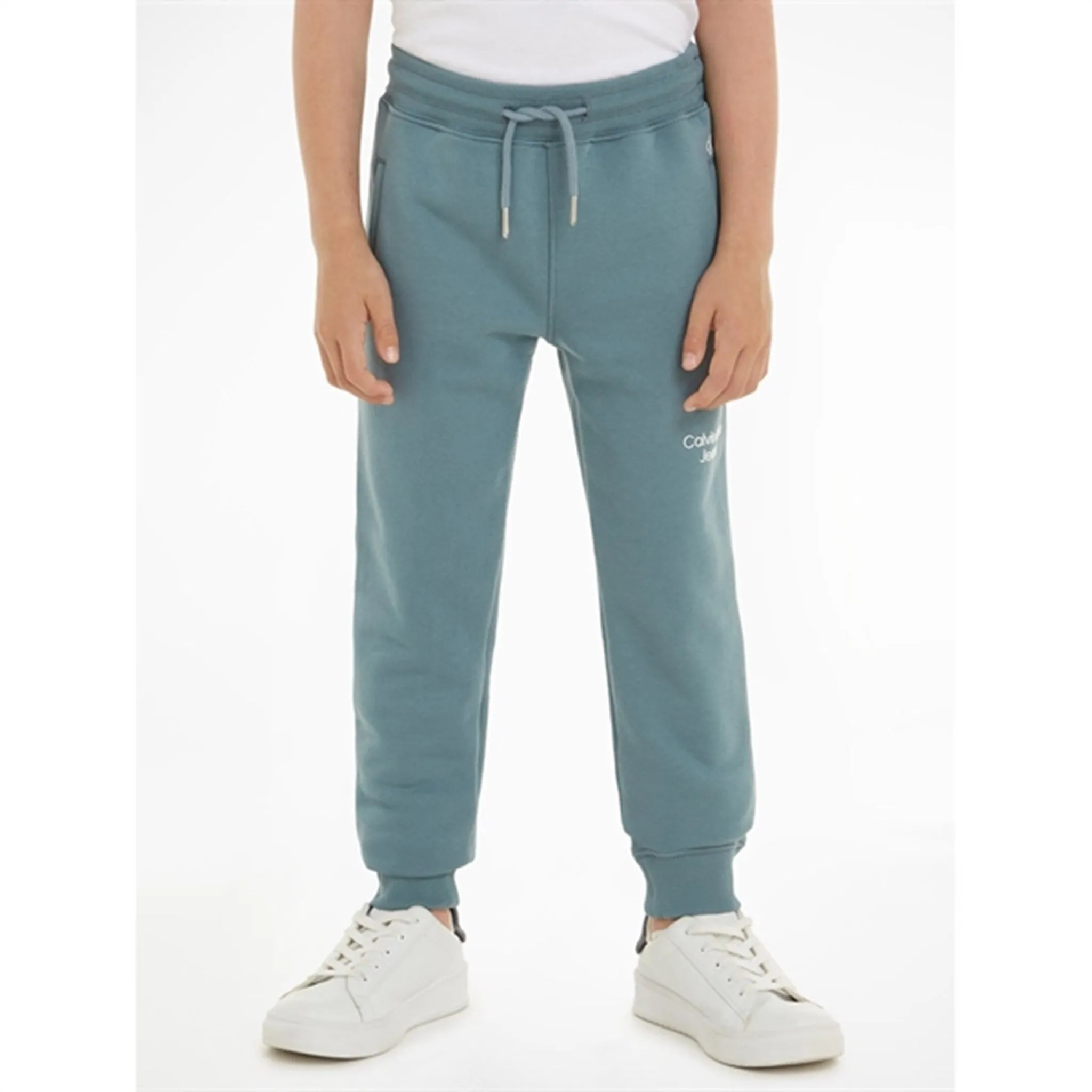 Calvin Klein CKJ Stack Logo Sweatpants Goblin Blue