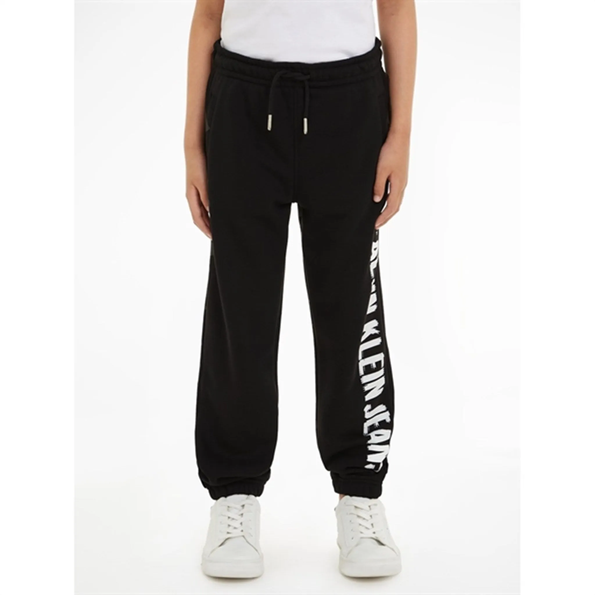 Calvin Klein Pixel Logo Relaxed Sweatpants Ck Black