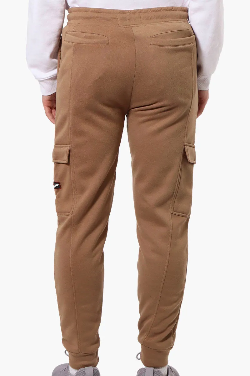 Canada Weather Gear Tie Waist Cargo Joggers - Beige