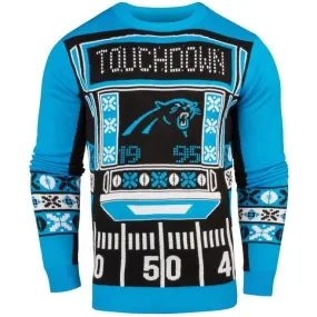 Carolina Panthers NFL Mens Light Up Sweater