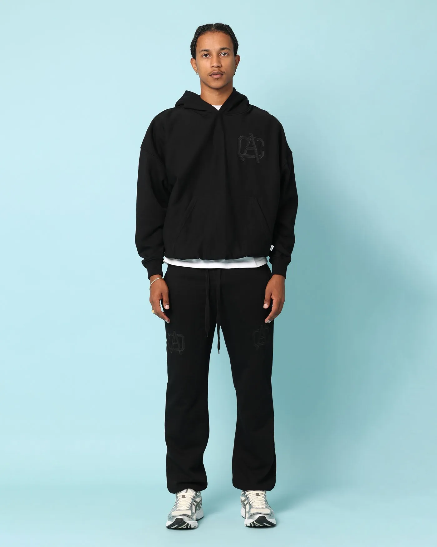 Carré Academy Baggy Sweatpants Black