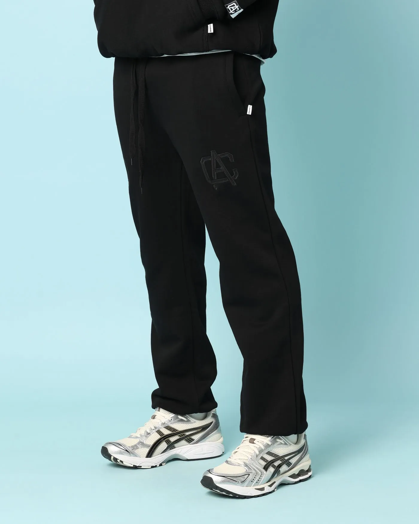 Carré Academy Baggy Sweatpants Black