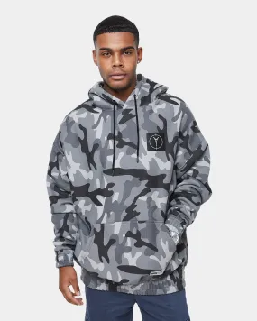 Carré Utilitaire Camo Hoodie Black Camo