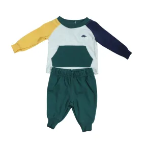 CARTER'S - Baby - Colorblocked Top With Sweatpants Set