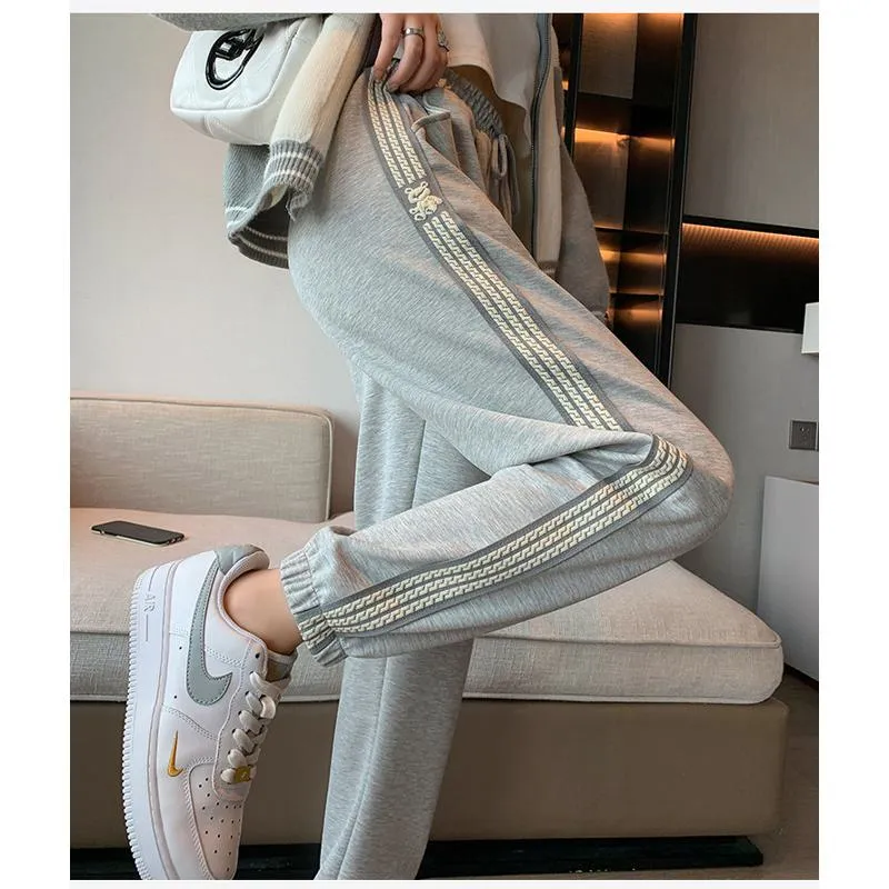 Casual Banana-Shaped Plus Sports Tapered Loose Fit Sweatpants