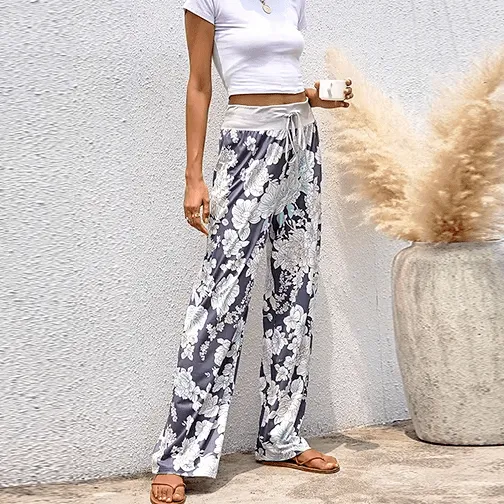 Casual Print Sweatpants