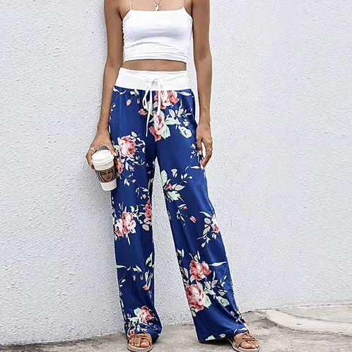 Casual Print Sweatpants